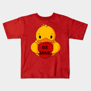 Be Mine Rubber Duck Kids T-Shirt